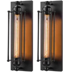 Licperron Sconces Wall Lighting, Industrial Black Antique L.... Fixed Price $75.15.