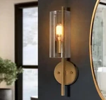 Uolfin 17 In. Modern Cylinder Powder Room Wall Sconce 1-LIGHT Large. Fixed Price $34.99.