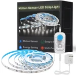 Motion Sensor Led Strip Under Cabinet Lighting With Power Adapter, 6 A.... Fixed Price $42.27.
