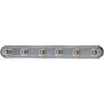 Maxim Lighting Essentials 6-LIGHT Bath Vanity Satin Nickel 7126SN. Fixed Price $45.90.