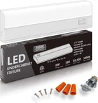 Hardwired Led Under Cabinet Lighting - 8 Watt, 12", Dimmable, Cri 90, 3000K (war. Fixed Price $35.93.