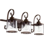 Quorum San Miguel Light 26.75' Vanity, Vintage Copper 5073-3-39. Fixed Price $304.00.
