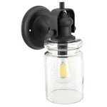 Recpro Rv 12V Wall Mounted Led Light With Matte Black Finish And Glass Sconce. Fixed Price $59.95.