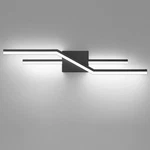 Solfart Bathroom Over Mirror Lights Dimmable 32 Inch Modern Black Vanity. Fixed Price $59.95.