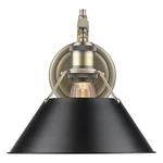 Golden Lighting 3306-1W Ab Orwell 10" Tall Wall Sconce Black. Fixed Price $143.99.