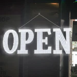 Open Signs For BUSINESS,30X10 Inch Ultra Bright Led Window Wall.... Fixed Price $95.64.