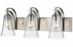 Millennium Lighting 1493-SN Satin Nickel 3-LIGHT 24"W Bathroom Vanity. Fixed Price $71.97.