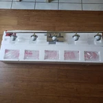 5 Heads Savoy House Track Bath Vanity Modern Lighting Fixture- New Box. Fixed Price $64.99.