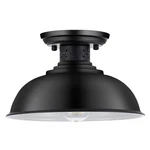 13" Semi Flush Mount Ceiling Light Fixture, Farmhouse Black Kitchen Fix.... Fixed Price $54.38.