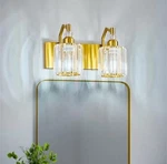 Bbllwj 2 Light Bathroom Vanity Modern Gold Fixtures. Fixed Price $49.00.