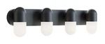 Afx IRVV3206LAJUD Irvine 4 Light 33"W Led Vanity - Black. Fixed Price $184.00.
