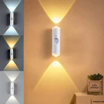 Double-head Led Night Light With Motion Sensor Rgb Rechargeable Magnetic Wall. Fixed Price $29.39.