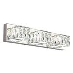 Crystal 3-LIGHT Bathroom Vanity Fixture 6000K White For Mirror Modern. Fixed Price $93.62.