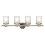 Kichler Lighting 45690NI Brinley Bathroom Vanity Nickel. Fixed Price $113.14.