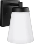 Sea Gull Renville Outdoor Wall Sconce 1-LIGHT, 60W, Black Finish. Fixed Price $82.99.