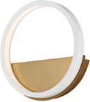 ET2 E24320 Hoopla 12" Tall Wall Sconce - Gold. Fixed Price $418.00.