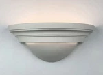 A19 Artisan Lighting 102 Majorca Ceramic Wall Sconce Bare Bisque Made Usa. Fixed Price $195.00.