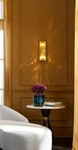 Wall Sconce Arteriors 49842 Aged Bronze Brand New Crystal Light Fixture. Fixed Price $800.00.
