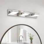 24'' Modern Vanity 3 Lights Led Bathroom Mirror Wall Sconce Chrome Fixture. Fixed Price $79.99.