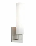 Hudson Valley Lighting 550-SN Satin Nickel 1-LIGHT 14"T Bathroom Sconce. Fixed Price $116.97.