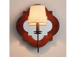 Parrot Uncle Wall Sconce For Bedside Inch, Red Oak 15.6-INCH BBB0108-1. Fixed Price $72.95.