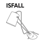 Vintage Ikea Isfall Wall Sconce Desk Lamp Light Fixture W/ac Adapter #17999. Fixed Price $29.99.
