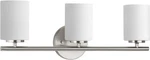 Progress Lighting Replay 3 Vanity Bath Brushed Nickel 22". Fixed Price $64.01.