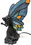 Meyda Fairy Holding Ladybug Stained Glass Tiffany Style Lamp Accent Light. Fixed Price $102.00.