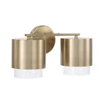 Capital Lighting 153021-549 Weller 15"W Vanity Brass. Fixed Price $194.00.