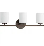 Progress Lighting P2159-20 Replay 22" 3-LIGHT Antique Bronze Vanity New. Fixed Price $24.99.
