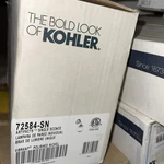 New Kohler Artifacts 72581-SN Wall Sconce Light Vibrant Polished Nickel. Fixed Price $212.00.