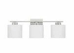 Capital Lighting Steele 8493CH-103 Chrome 3-LIGHT 23"W Bathroom Vanity. Fixed Price $131.97.