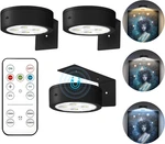 3PCS Picture Lights For Wall Battery Operated, Magnetic Led Painting With. Fixed Price $23.69.