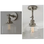 Innovations Lighting 203-SN-G74 Adjustable Large Bell Wall Sconce Silver Bubble. Fixed Price $89.96.