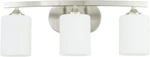 Kingbrite Bath Vanity Lights Fixture 3-GLOBE Lighting 21-INCHES Brushed Nickel. Fixed Price $74.98.