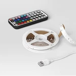 Hyde & Eek! 15 Led Rbg Strip Lights With Remote Control Color Changing New. Fixed Price $18.99.