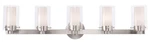 Livex Lighting 15455-91 Manhattan Bathroom Vanity Brushed Nickel. Fixed Price $499.96.