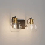 Tipace 2 Lights Vintage Bathroom Vanity Fixtures Over Mirror Black & Go.... Fixed Price $82.69.