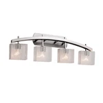 Justice Fusion Archway 4-LT Bath, Rtl/seed/nkl E26 FSN-8594-55-SEED-NCKL. Fixed Price $424.00.