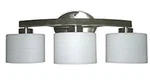 Allen + Roth Merington Vanity Bar 3 Light Brushed Nickel New. Fixed Price $45.95.