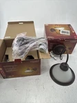 Pair (2PORTFOLIO Interior Wall Fixture Metal/glass Decorative Sconce 106807. Fixed Price $35.00.