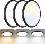 Ultra-slim 13" Led Ceiling Light 3-PACK, 3200LM, Color Temperatures. Fixed Price $98.99.