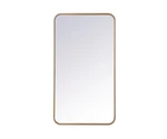 Elegant Lighting MR802036 Formiae 20" W X 36" Contemporary - Brass. Fixed Price $168.00.