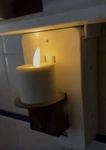Luminara Nightlight Flameless Indoor Led Candle W/ Dusk Dawn Sensor - Warm Taupe. Fixed Price $22.00.
