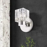 Livex Rotterdam 1-LIGHT Crystal Sconce Polished Nickel Wall Fixture 17371-35. Fixed Price $99.99.