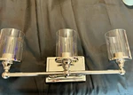 Read!! Minka Lavery 6103-84 Parsons Studio 3-LIGHT Bath Vanity Brushed Nickel. Fixed Price $100.00.