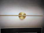 Rennnsan Aidan 1-LIGHT Gold Linear Dimmable Led Wall Sconce. Fixed Price $56.95.