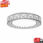 New 14IN Flush Mount Led Ceiling Light Brushed Nickel 24W Dimmable 2700-6500K. Fixed Price $68.99.