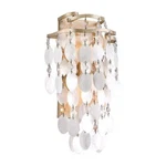 Corbett 109-11 Dolce Wall Sconce, 2-LIGHT, Champagne Leaf. Fixed Price $113.15.