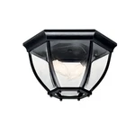 Kichler 9886TZ - Barrie 7" 2 Light Outdoor Black Ceiling Fixture. Fixed Price $43.65.